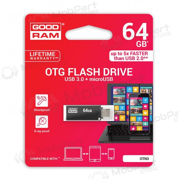 Memoria GOODRAM OTN3 64Gb OTG USB 3.0 + 