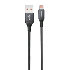Cable Lightning Dudao L3SL USB-A a Lightning 1.2 m 3 A negro