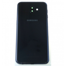 Samsung J610 Galaxy J6+ 2018 tapa trasera de la batería (negro) (usada grade C, original)