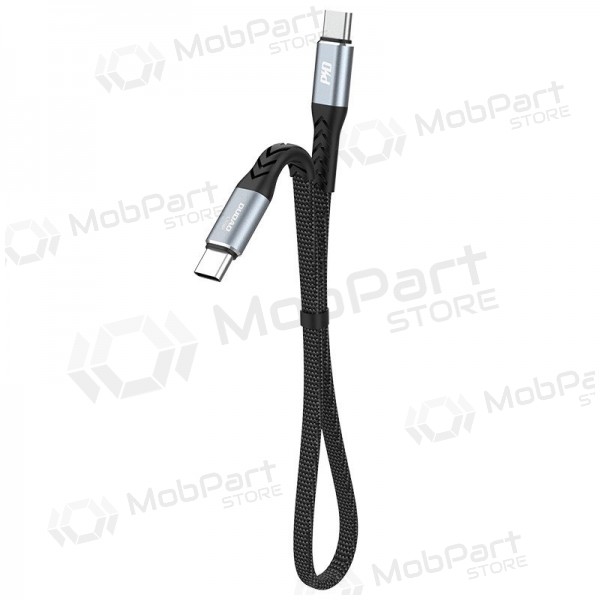Cable USB-C Dudao L10C USB-C a USB-C 0.23 m 100 W negro