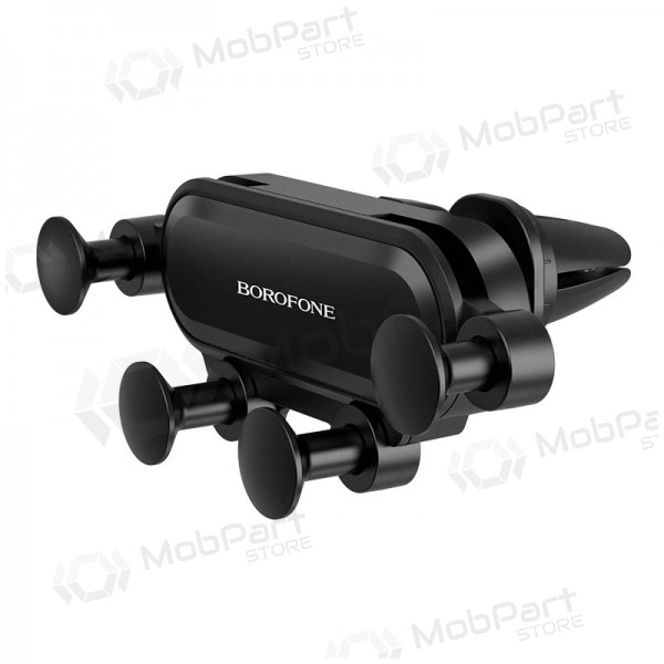Automobilinis Universal telefono laikiklis Borofone BH19 mounted on ventilation grilles, negro