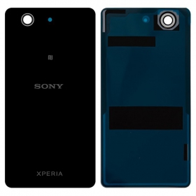 Sony Xperia Z3 Compact D5803 / D5833 tapa trasera de la batería (negro)