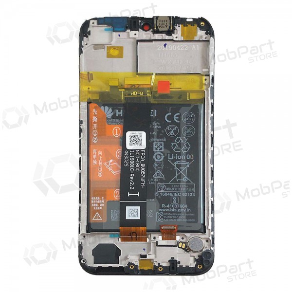 Huawei Y5 2019 pantalla (negro) (con un marco y bateria) (service pack) (original) Huawei Y5 2019 pantalla (negro) (con un marco y bateria) (service pack) (original)