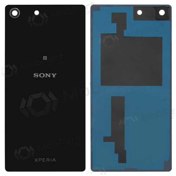 Sony Xperia M5 E5603 / Xperia M5 E5606 / Xperia M5 E5633 Dual tapa trasera de la batería (negro)