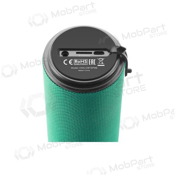 Altavoz portátil Bluetooth CANYON CNS-CBTSP5 (MicroSD, AUX, BT V5.0, 1200mAh) (verde)
