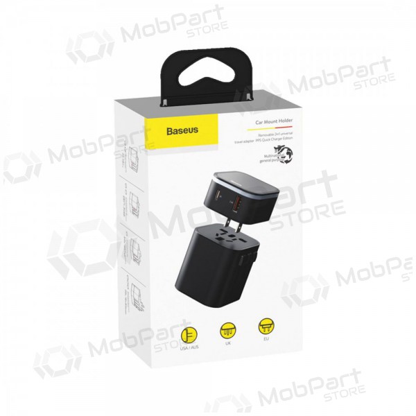 Cargador Baseus Removable 2in1 PPS Quick Charger TZPPS-01 (negro)