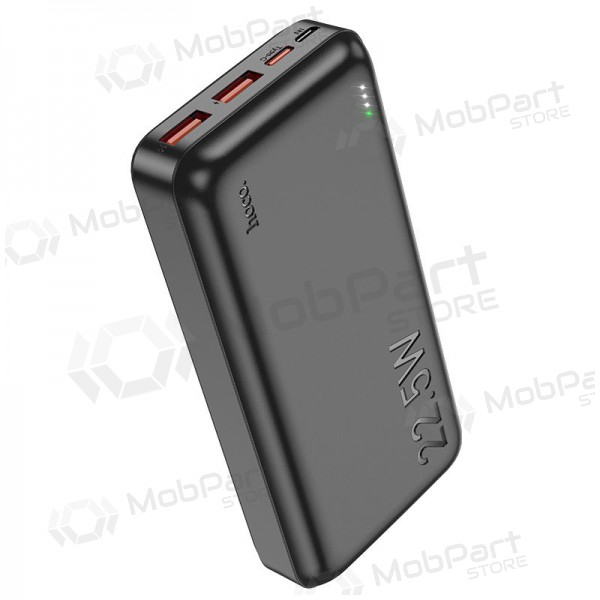 Batería externa - Power Bank Hoco J101A PD 20W+Quick Charge 3.0 22.5W 20000mAh negra