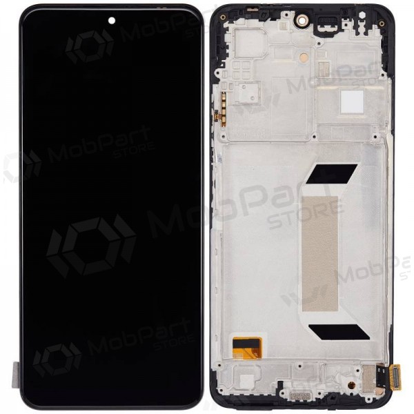 Xiaomi Redmi Note 12 5G, Poco X5 5G pantalla (negro) (con marco) (original)