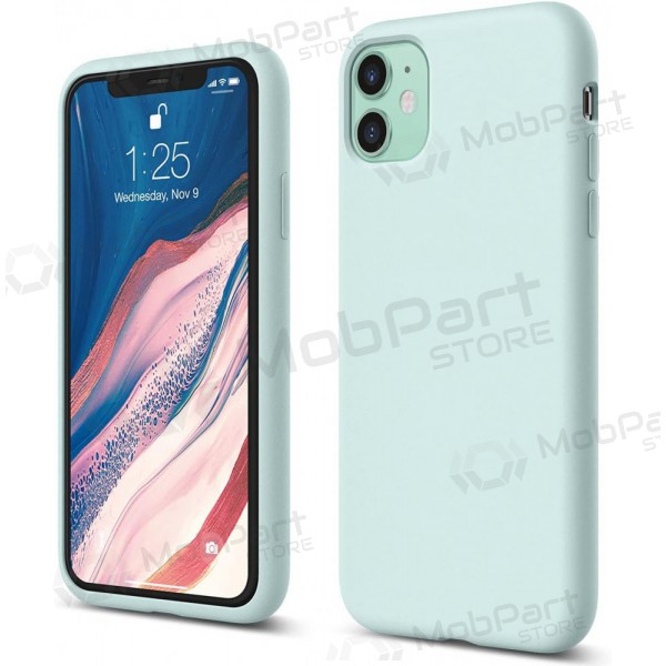 Funda para Apple iPhone 16 -Liquid Silicone- 1.5mm (menta)