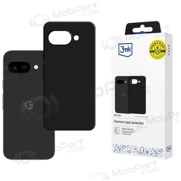 Funda "3mk Matt Case" para Google Pixel 10a (negra)
