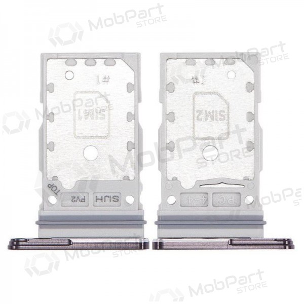 Samsung S908 Galaxy S22 Ultra Dual Titular de la tarjeta SIM (negro) (service pack) (original)