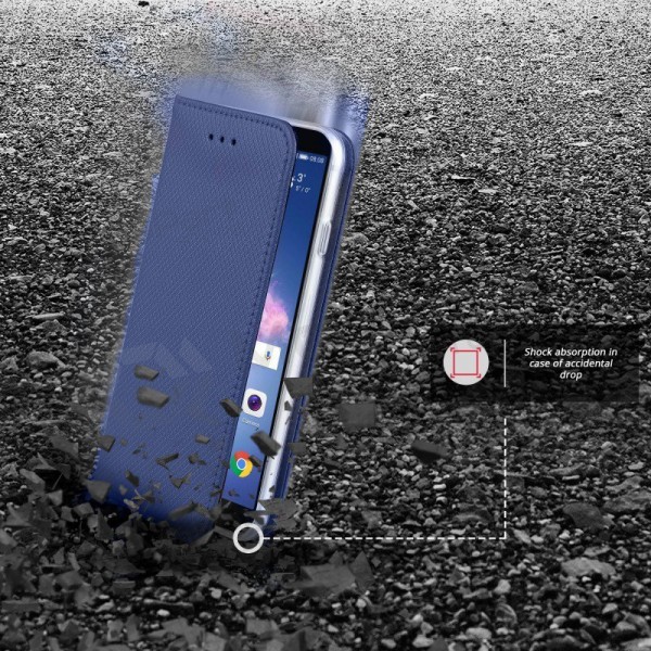 Xiaomi Redmi A7 4G / Redmi A5 / Poco C71 (171,7x77,8x8,26) funda - Smart Magnet azul oscuro