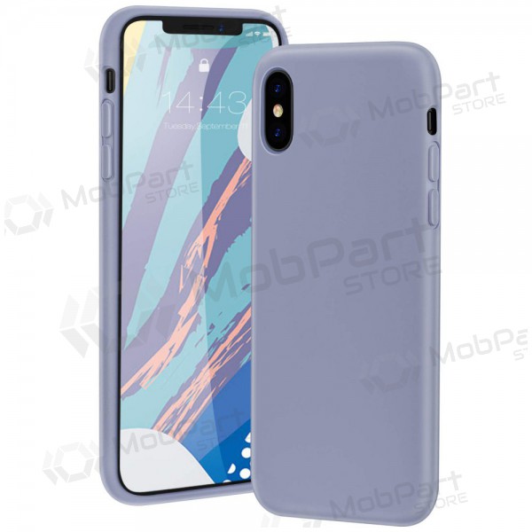 Funda para Apple iPhone 11 Pro - Liquid Silicone 2.0mm (gris lavanda)