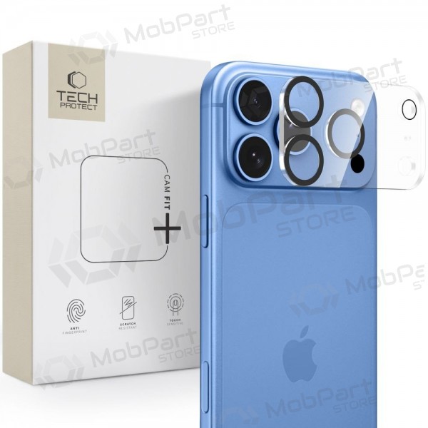 Cristal templado protector de cámara para Apple iPhone 18 Pro Max -Tech-Protect Cam Fit+- (transparente)