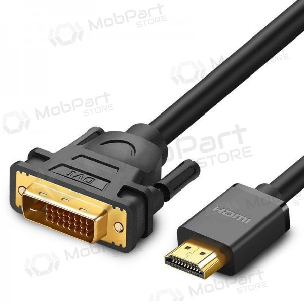 Cable HDMI Ugreen HD106 HDMI a DVI 24+1 1.5 m bidireccional negro