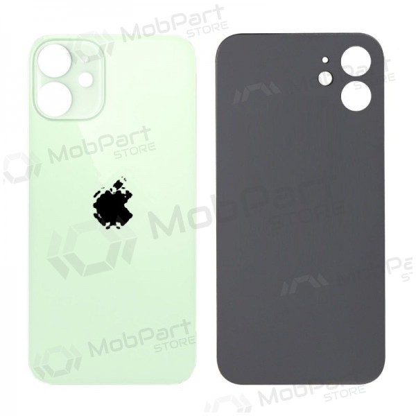 Apple iPhone 12 mini tapa trasera de la batería (verde) (bigger hole for camera) Apple iPhone 12 mini tapa trasera de la batería (verde) (bigger hole for camera)