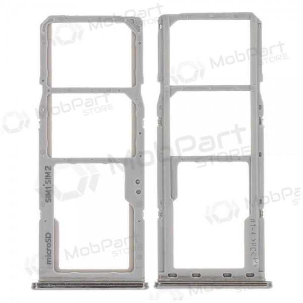 Samsung A705 Galaxy A70 2019 Titular de la tarjeta SIM blanco (plata)