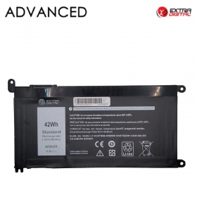DELL WDX0R, 3400mah Bateria para portatil, Advanced