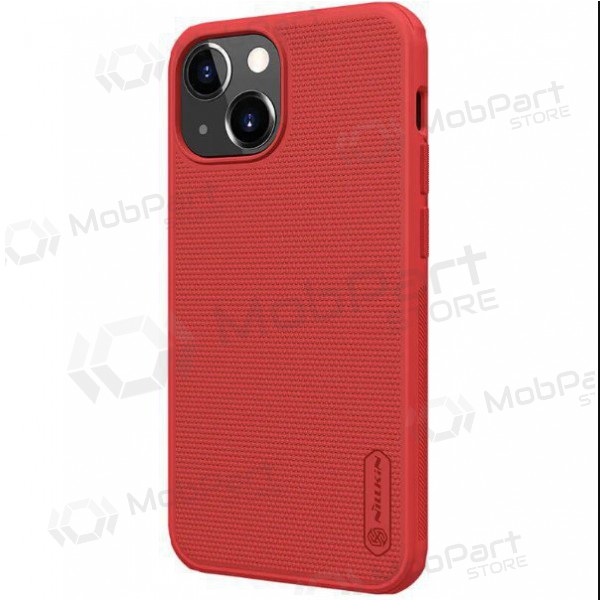 Apple iPhone 15 funda „Nillkin Frosted Shield“ (rojo)