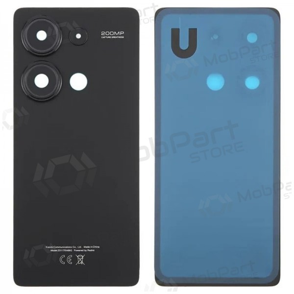 Funda trasera Xiaomi Redmi Note 13 Pro 4G (negra) (original)
