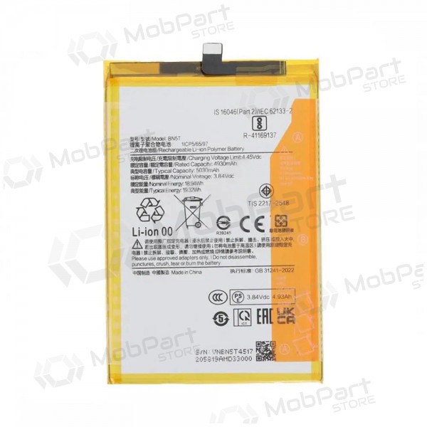 Xiaomi Redmi 13, Poco M6 4G bateria, akumuliatorius (BN5T) (original) Xiaomi Redmi 13, Poco M6 4G bateria, akumuliatorius (BN5T) (original)