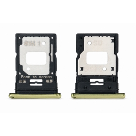 Soporte para tarjeta SIM Xiaomi Mi 11 Lite 4G / 5G / 5G NE 2021 (amarillo)