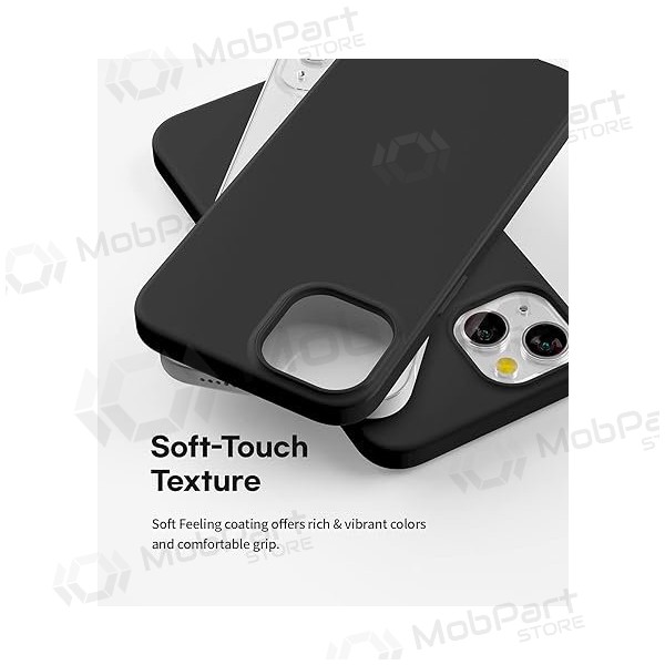Funda para Apple iPhone 14 -Mercury Soft Feeling- (negra)