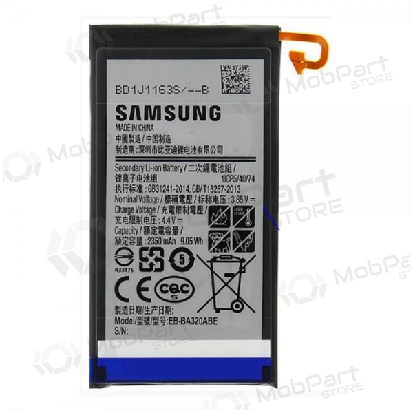 Batería, acumulador (original) para Samsung Galaxy A3 (2017)