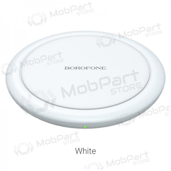 Cargador inalámbrica Borofone BQ6 QC3.0 (15W) (blanco)