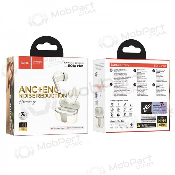 Inalámbricas ausinės Hoco EQ10 Plus