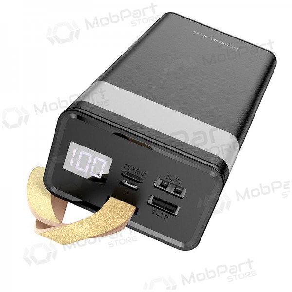 Batería externa Power Bank Borofone BJ18A 2xUSB 2A 30000mAh negro