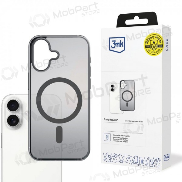 Funda para Apple iPhone 16 Pro Max - 3mk Frosty MagCase (negra)
