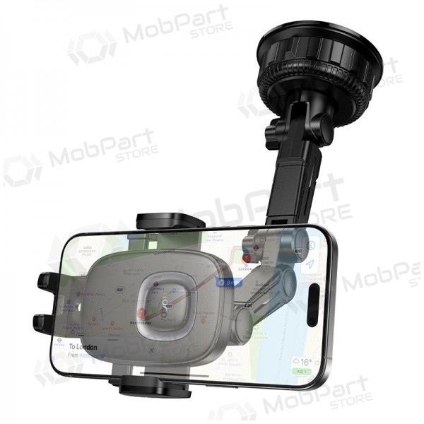 Soporte de teléfono para coche Hoco H89 para salpicadero de 4.5–7 pulgadas.
