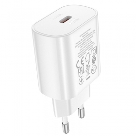 Cargador de teléfono Hoco N22 25 W USB-C blanco