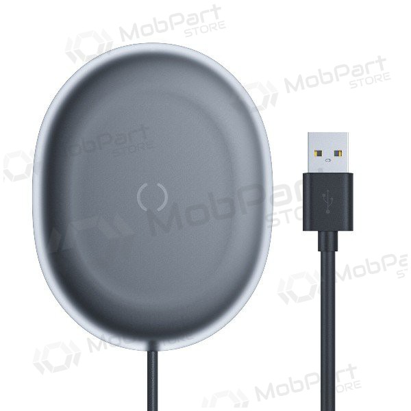 Inalámbrica cargador Baseus Jelly 15W (supports QI standard) (negro)