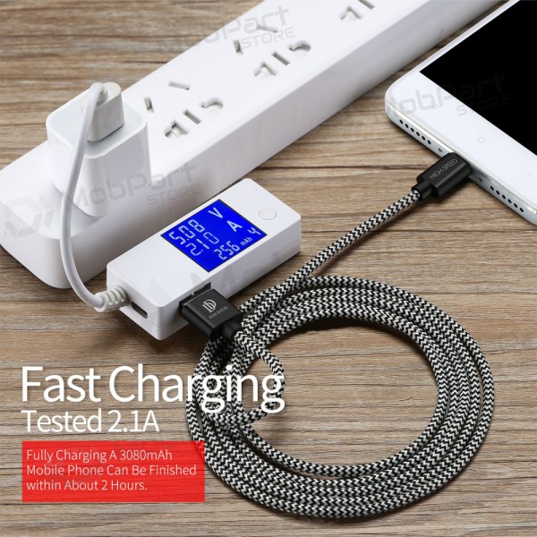 Cable USB Dux Ducis K-ONE microUSB FastCharging 1.0m
