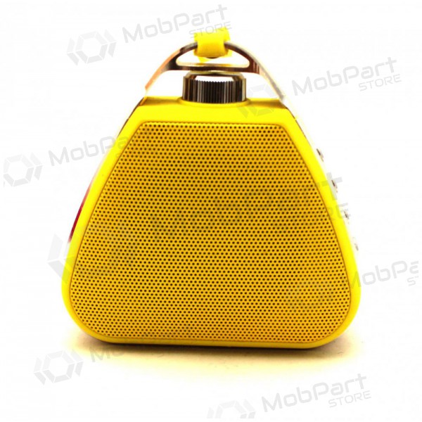 Altavoz portátil Bluetooth PTH-17 (microSD, manos libres, AUX) (amarillo)