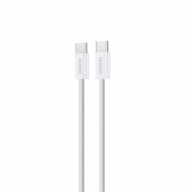 Cable USB-C Dudao L6C USB-C a USB-C 2 m 60 W blanco