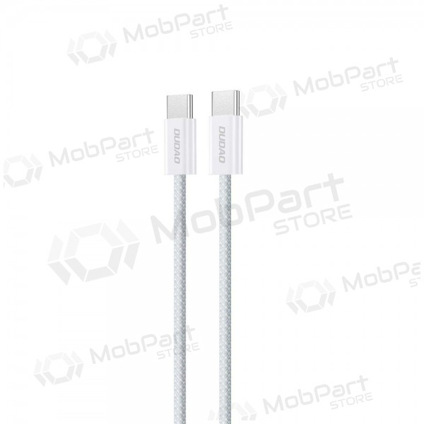 Cable USB-C Dudao L6C USB-C a USB-C 2 m 60 W blanco
