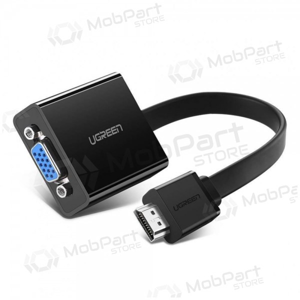 Adaptador Ugreen MM103 HDMI a VGA negro