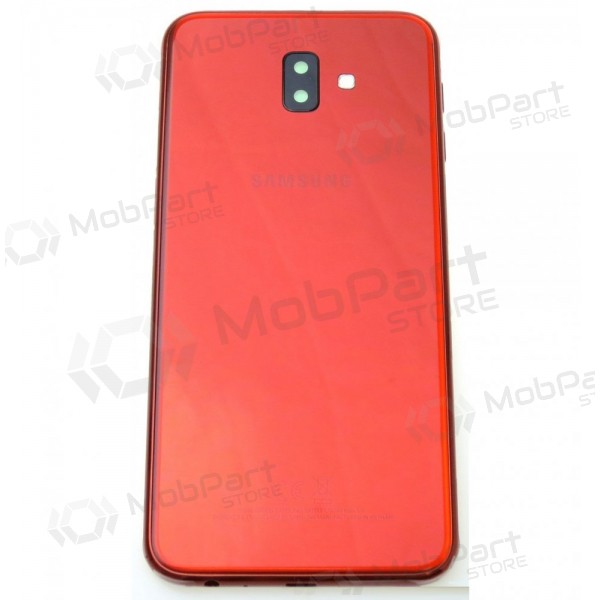 Samsung J610 Galaxy J6+ 2018 tapa trasera de la batería (rojo)