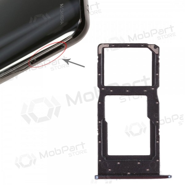 Huawei P Smart 2019 Titular de la tarjeta SIM (negro)