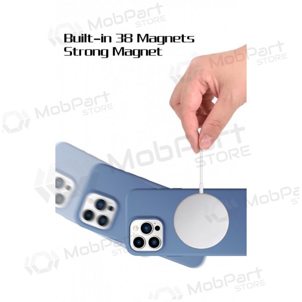 Funda HDD Silicone MagSafe Case Apple iPhone 17 Pro Max azul oscuro