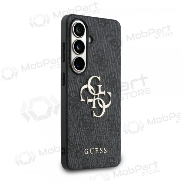 Funda para Samsung Galaxy S26 -Guess PU 4G Metal Logo- (gris)