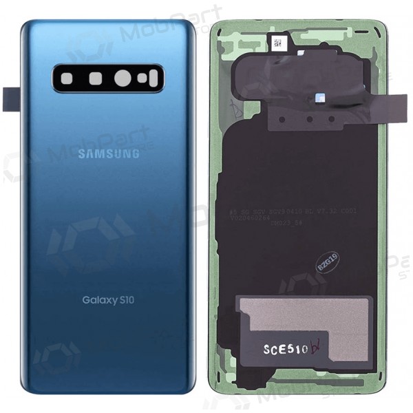 Tapa trasera para Samsung Galaxy S10+ (azul) (original)
