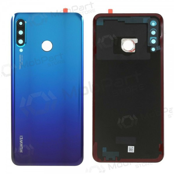 Huawei P30 Lite / P30 Lite New Edition 2020 48MP tapa trasera de la batería (Peacock Blue) (usada grade C, original)