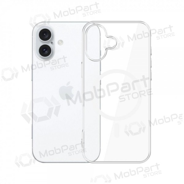 Funda para Apple iPhone 16e - 3MK Clear MagCase
