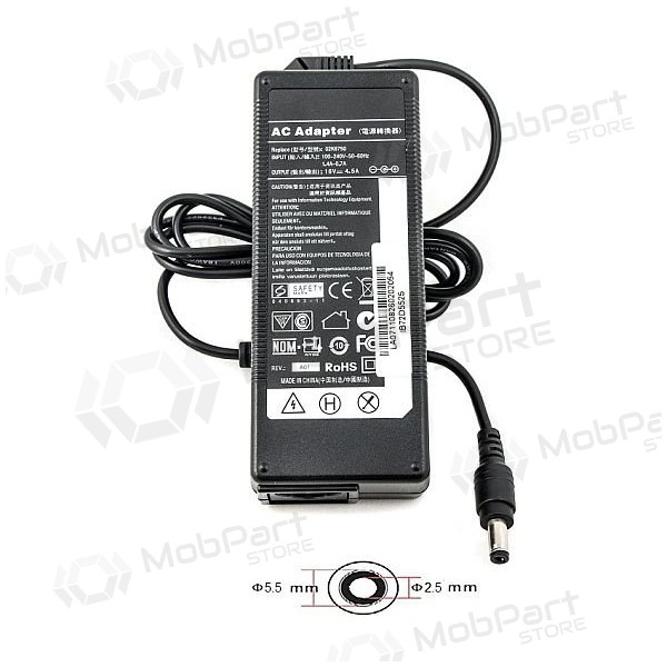 LENOVO 72W: 16V, 4.5A cargador para portátil LENOVO 72W: 16V, 4.5A cargador para portátil