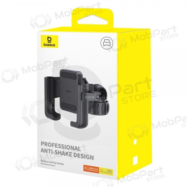 Telefono laikiklis dviračiui Baseus GoTrip Series Bike Phone Mount Cluster negro C40572301111-00