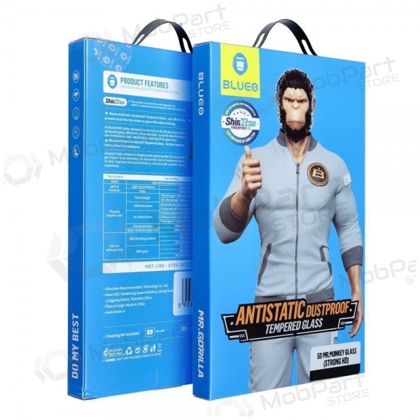 Cristal protector Samsung Galaxy S24 - 5D Mr. Monkey Glass (Strong Lite)